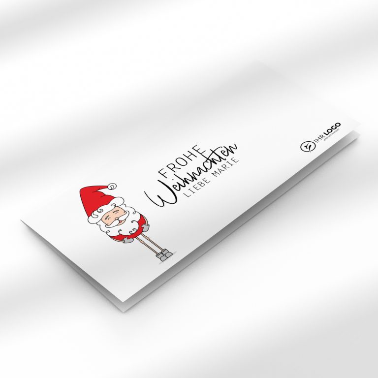 Weihnachts Klappkarte - Weihnachtsfreude Pur 3D