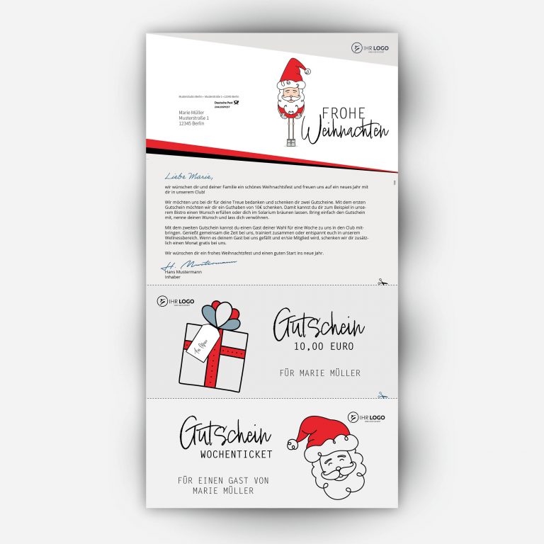 Weihnachts Maxibrief Weihnachtsfreude Pur2