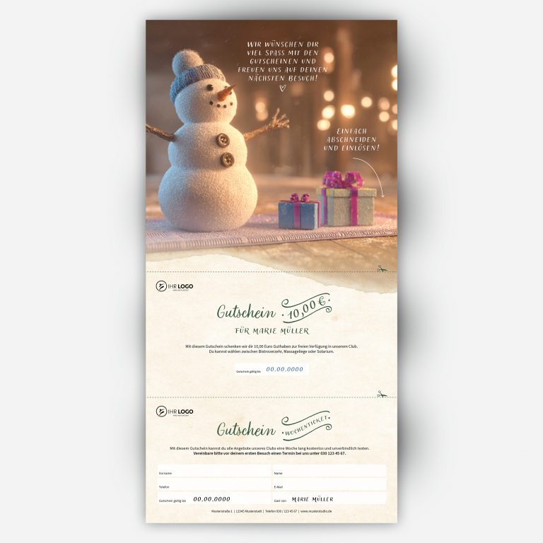 Weihnachts Maxibrief 20256