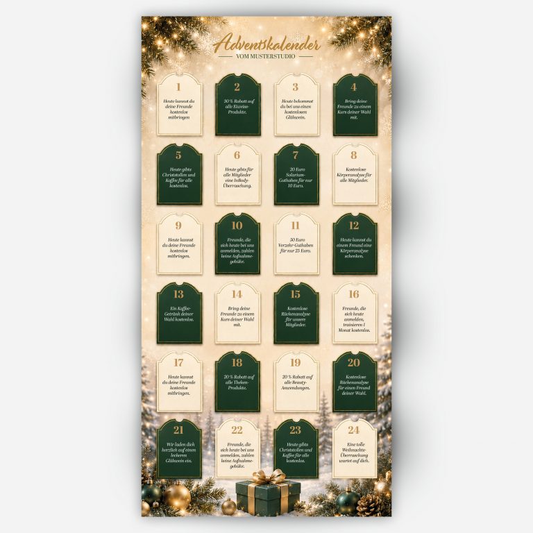 Adventskalender MaxiBrief6